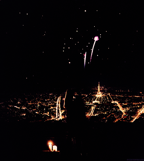 Paris fireworks